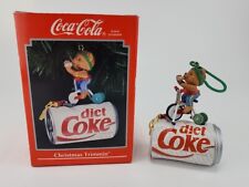 1994 Enesco Christmas Ornament Coca-Cola Series Christmas Trimmin’ Diet Coke picture