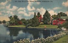 Vintage Postcard 1955 Lake Marco & Houses Homes Southside Jacksonville Florida picture