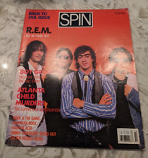 SPIN Magazine October 1986 Back to Jail Issue, R.E.M., Boy George picture