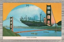 Postcard-Golden Gate Bridge San Francisco California-PC56 picture