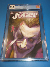 Joker #1 Ryan Brown Variant CGC 9.8 NM/M Gorgeous Gem Wow picture