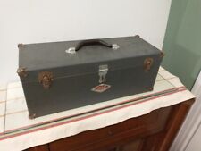 MINT TO ME 1935 S & K ,SHERMAN AND KLOVE ,TOOL BOX.HEAVY DUTY  MECHANIC CHEST picture