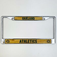 Vintage Auckland Athletics MLB License Car Accessories Plate Frame Holder picture