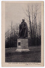 1907-1915 Valley Forge PA Postcard National Park Baron Von Steuben Monument RARE picture
