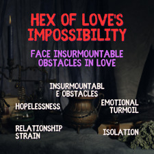 Hex of Love's Impossibility - Face Obstacles in Love Authentic Black Magic Spell picture