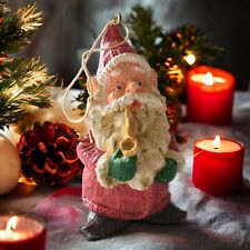 Hallmark Gnome Ornament 1989 Elf Christmas Vintage 64141 Dwarf Ceramic Resin picture