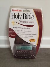 Vintage Franklin Electronic Holy Bible King James Version  Handheld SEALED 2002 picture