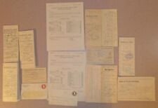 11 Vintage Documents from GASTON COUNTY, North Carolina 1908 - 1930, Deeds, More picture