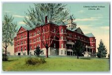 c1950's Liberty Ladie's College Campus Building Liberty Missouri MO Postcard picture