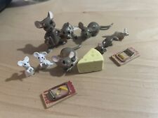 Lot Of Hagen Renaker Vintage Collectible Miniature Mouse Mice Figurines + Extra picture