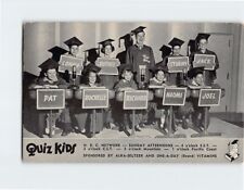 Postcard Quiz Kids, N. B. C. Network picture