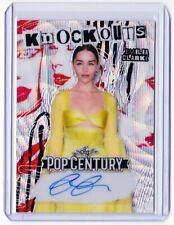 Emilia Clarke 2023 Leaf Pop Century Autograph Card # 1/1 - True One of One Auto picture