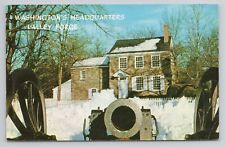 Washington's Headquarters Avalley Forge Pennsylvania Postcard 3000 picture