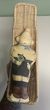 Vintage 1994 Soft Spirit MUDHEAD Kachina Doll Handmade In USA picture