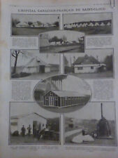 1914 1918 CANADA HOSPITAL SAINT CLOUD BRIDGE FRONT VIMY YPRES 5 ANTIQUE NEWSPAPERS picture