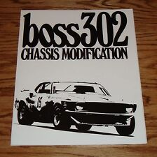 1969 1970 1971 Ford Mustang Boss 302 Chassis Modification Manual 69 70 71 picture