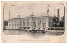 CPA 75 - PARIS Exposition Universelle 1900 - 161. Palais des Congrès - Simple Back picture