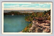 Minnewaska NY-New York, Aerial Of Wildmere House, Vintage c1925 Postcard picture