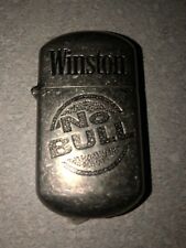 Winston Cigarette Tobacco No Bull Lighter New--Vintage Never Filled picture