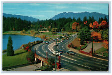 Vancouver BC Canada Postcard North Coast Limited North Pacific Railway c1950's picture