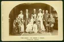 S11, 034-01, 1879, Cabinet Card, Cast of the Stage Play 