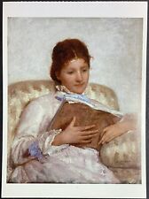 The Reader by Mary Cassatt Art Postcard Unposted Unused 4.75
