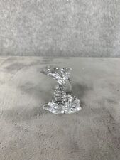 Lenox Clear Full Lead Crystal Dolphin Collectable Czech Republic Figurines picture