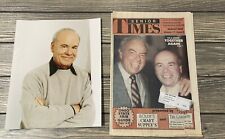 Vintage Tim Conway Press Release Photo with August 2009 Senior Times picture