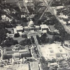 Antique 1930s Washington DC Aerial View Stereoview Photo Card P5002 picture