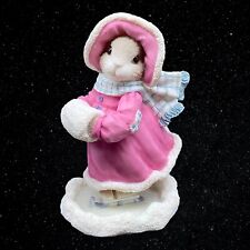Enesco My Blushing Bunnies “Love Will Never Let You Fall” Figurine 4.5”T 3”W picture