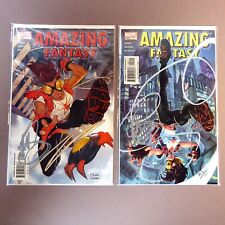 Amazing Fantasy #1 & 2 Both Signed by Mark  Brooks 1st App Anya Corazon Arana picture