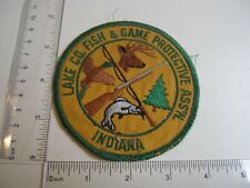 Vintage Indiana Lake Co. Fish & Game Protective Ass'n. Patch BIS picture