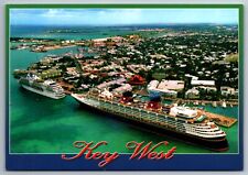 Postcard  Port of Call Key West Florida Aerial View     A 22 picture