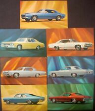 NOS 1968 Chevrolet Post Cards Camaro Nova Chevelle Impala Caprice picture
