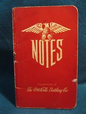 1943 Booklet WWII Coca-Cola Bottling Washington, NC Mrs. J. Hough 2nd street picture