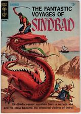 The Fantastic Voyages of Sindbad Comic Book #1 Gold Key Comics 1965 NICE COPY E picture