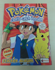 1999 Topps Merlin Pokemon Sticker Album Book NMMT Vintage picture