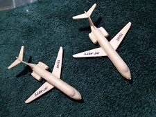 2 Vintage texas international airport Plastic Plane Airplane promotional? picture