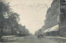 Tremant Street, Looking North, Kewanee, Illinois    Grey Card 1908 picture