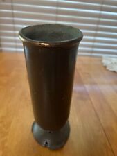 Vintage Bronze Metal Cemetary Vase picture