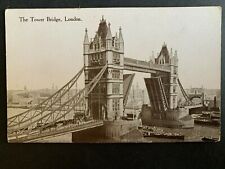 Postcard London England - The Tower Bridge River Thames picture