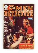 G-Men Detective British Edition Pulp Jan 1943 VG- 3.5 picture