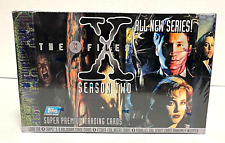 Topps 1996 X-Files Season 2 Factory Sealed Box Trading Cards SEALED 36 Packs OOP picture