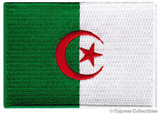 ALGERIA FLAG embroidered iron-on PATCH ALGERIAN EMBLEM applique REPUBLIC picture