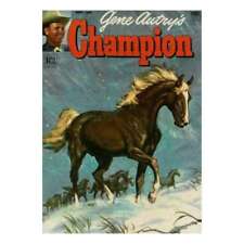 Gene Autry's Champion #8 in Very Good minus condition. Dell comics [s picture