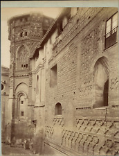 Spain, Zaragoza, Cathedral of the Savior in his Epiphany of Zaragoza Tirage vintag picture