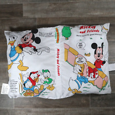 VTG 1989 Disney Mickey and Friends Once Upon A Pillow Have Fun with Good Manners picture