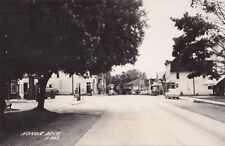 NW Honor MI RPPC 1950s GAS PUMPS & MORE @ 4 GAS STATIONS & 2 GARAGES in Village picture