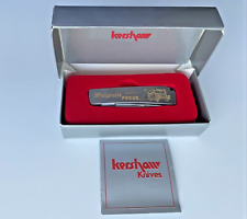 Kershaw 5275DP Snap-On Folding Knife Drivin' Proud 24K Gold Japan Vintage picture
