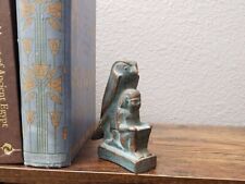 Egyptian God Horus Offering Protection Collectible Statue Handmade Made in Egypt picture